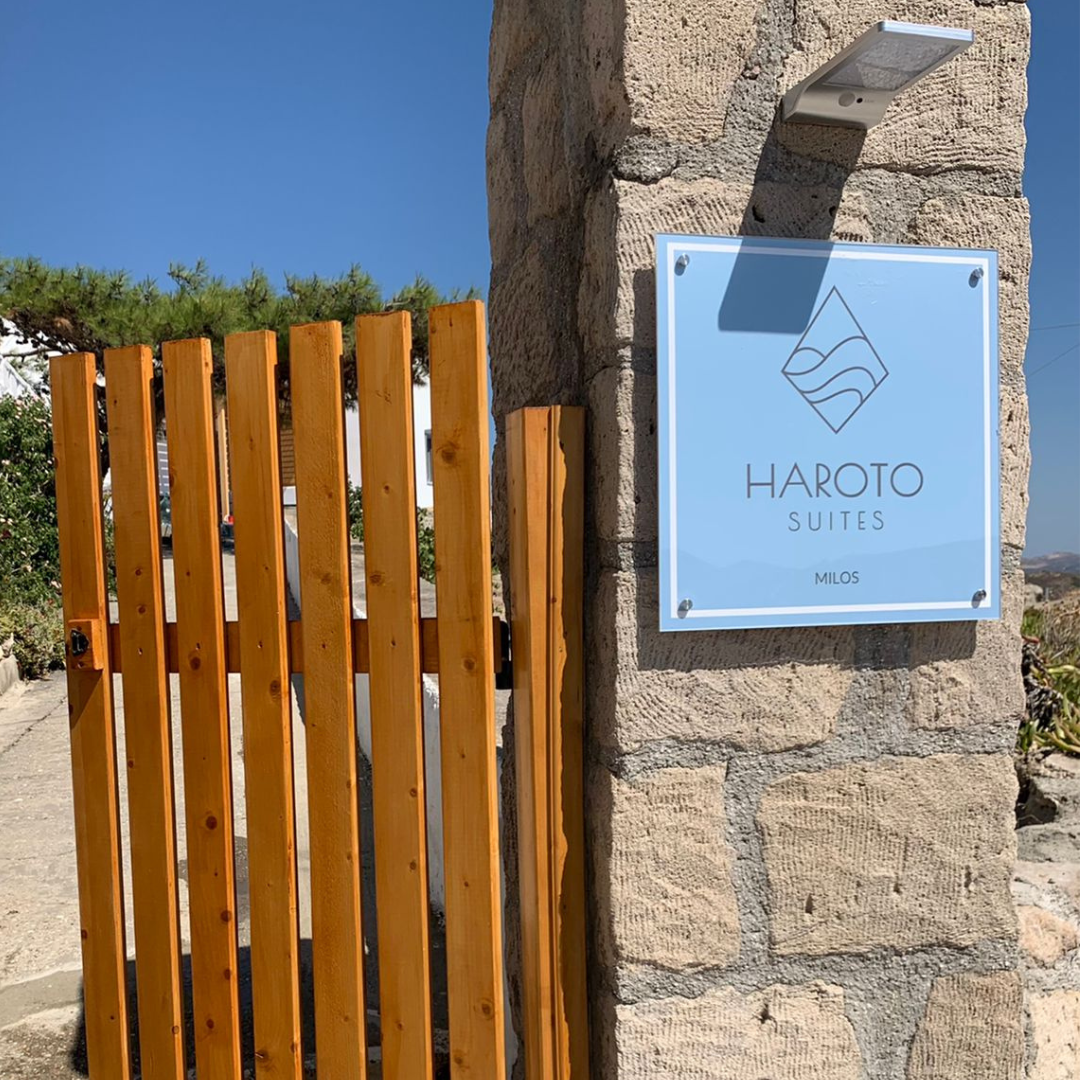 Haroto Suites Milos Entrance